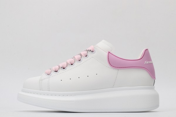 Alexander McQueen Oversized Sneaker White Pink