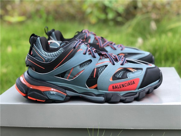 Balenciaga Track Sneaker Grey Blue/Black/Orange