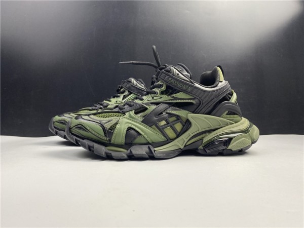 Balenciaga Track.2 Sneaker Army Green/Black