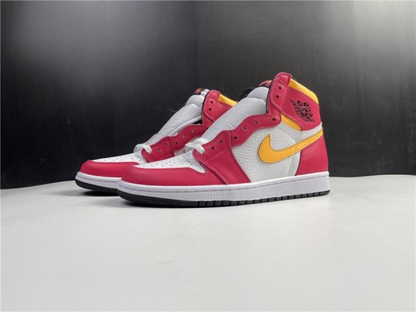 Air Jordan 1 Retro High OG "Light Fusion Red" 555088-603