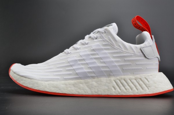 Adidas NMD_R2 Primeknit "Running White" BA7253