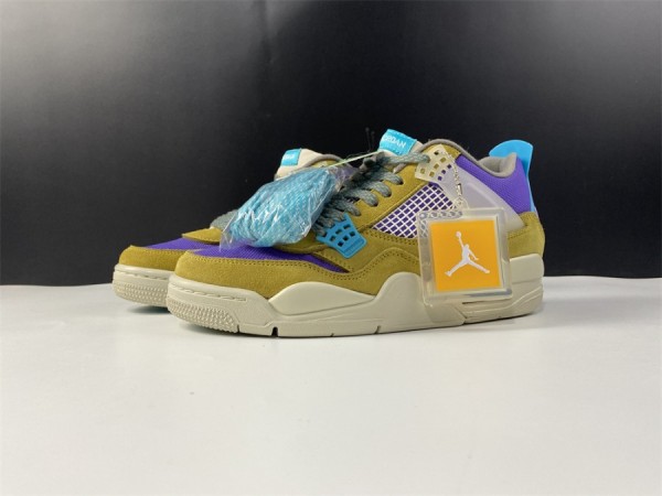 Union Air Jordan 4 Retro SP 30th Anniversary Desert Moss DJ5718-300