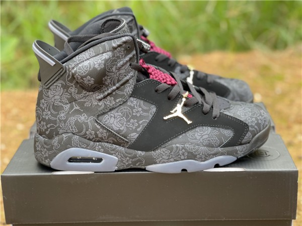 Air Jordan 6 Retro Singles Day Triple Black DB9818-001