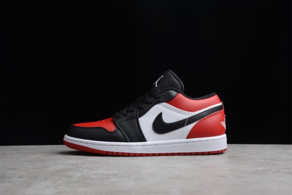 Air Jordan 1 Low Bred Toe 553558-612