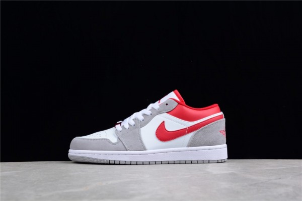 Air Jordan 1 Low SE Light Smoke Grey Gym Red DC6991-016