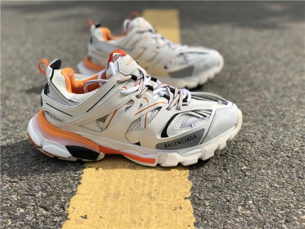 Balenciaga Track Sneaker White/Orange