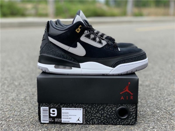 2019 Air Jordan 3 Tinker "Black Cement" CK4348-007 (AJ-N006)