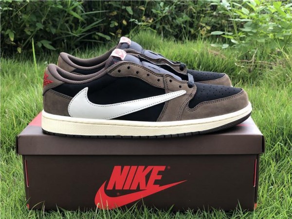 2019 Travis Scott x Air Jordan 1 Low Dark Mocha CQ4277-001