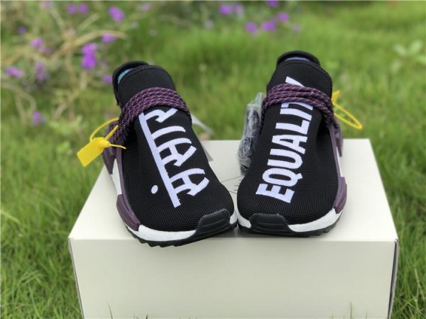 Pharrell X Adidas NMD Human Race Black Purple (HR-0014)