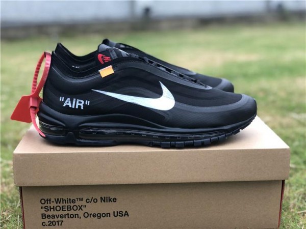 2018 OFF WHITE x Nike Air Max 97 Black (OW-0009)