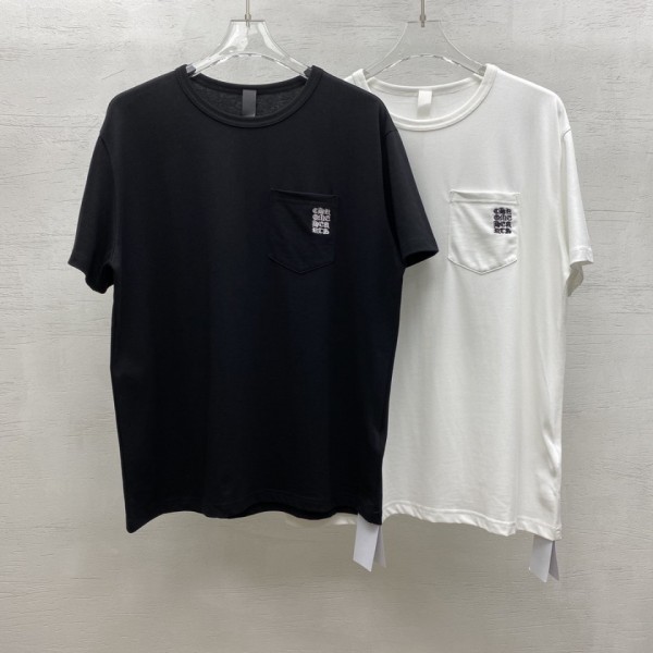 Chrome Hearts Short Sleeve T-shirt Black/White