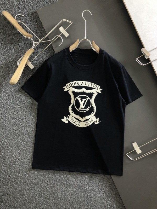 Louis Vuitton printing big letter logo T-shirt