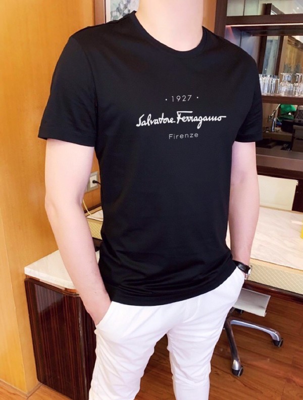 Salvatore ferragamo fashion casual T-shirt