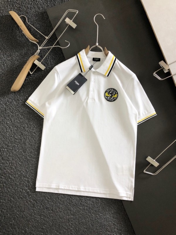 Fendi Short Sleeve T-shirt - White