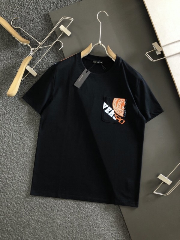 Versace Short Sleeve T-Shirt Black
