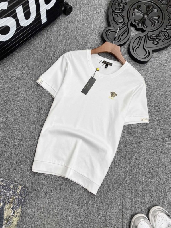 Versace Short Sleeve T-Shirt White/Black