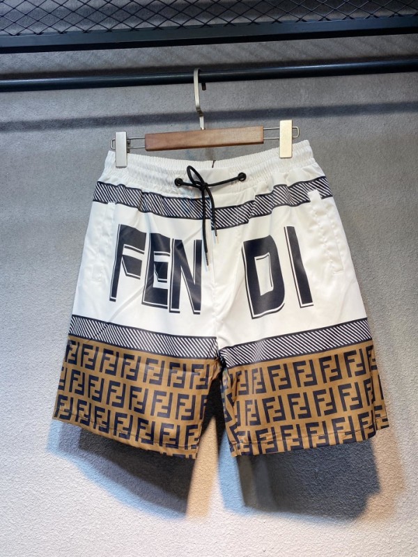 Fendi Shorts White  FEN-0002
