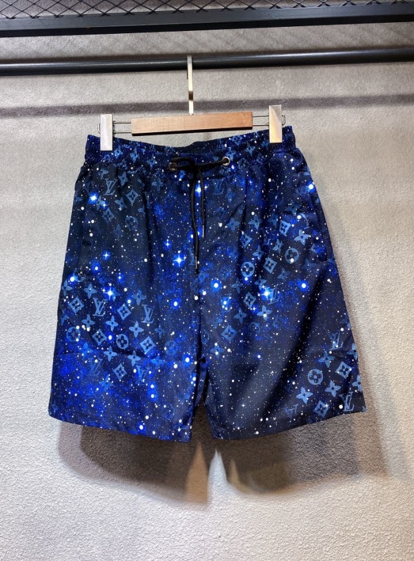 Louis Vuitton Shorts Galaxy Blue LV-0002
