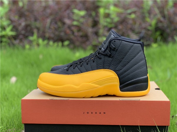 Air Jordan 12 Retro Black "University Gold" 130690-070