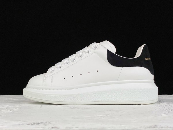 Alexander McQueen Oversized Sneaker White Black Suede