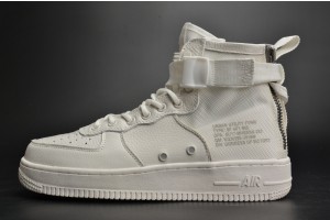 Nike SF Air Force 1 Mid "Triple Ivory" AA6655-100
