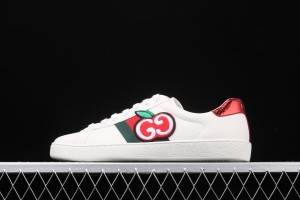 Gucci Ace Low-Top Sneaker White with GG Apple