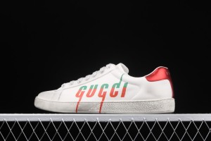 Gucci Ace Low-Top Sneaker White with Gucci Blade
