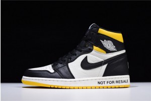 Air Jordan 1 Retro High "Not For Resale" Varsity Maize 861428-107