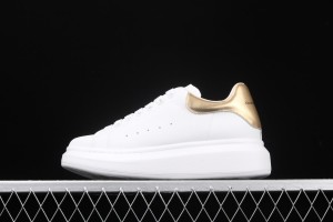 Alexander McQueen Oversized Sneaker White Gold