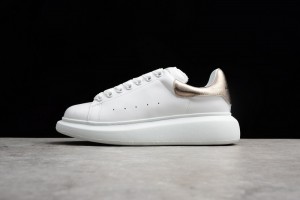 Alexander McQueen Oversized Sneaker White Rose Gold