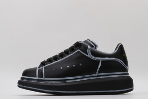 Alexander McQueen Oversized Sneaker Black White