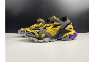 Balenciaga Track.2 Sneaker Yellow/Black/Purple
