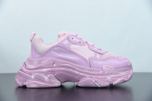 Balenciaga Triple S Faded Sneaker Pink