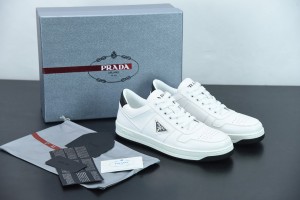 Prada Leather Sneaker White