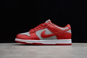 Nike Dunk Low Retro Medium Grey Varsity Red "UNLV" DD1391-002