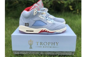 Trophy Room x Air Jordan 5 "Ice Blue" CI1899-400 (AJ-N018)