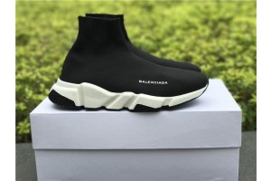 2017 Balenciaga Speed Trainer White Black (BAL0007)