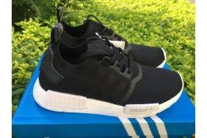 2016 Adidas NMD Boost PRIMEKNIT PK Black White (NMD0019)