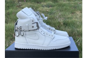 CDG x Air Jordan 1 Retro Strap High "White" CN5738-100 (AJ-N026)