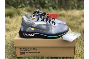 OFF-WHITE x Nike Zoom Fly Grey Rainbow (OW-0037)