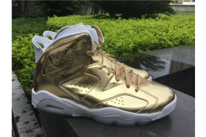 Air Jordan 6 Retro "Pinnacle" Metallic Gold 854271-730 (AJ-0286)