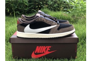 2019 Travis Scott x Air Jordan 1 Low Dark Mocha CQ4277-001