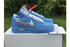 Off-White x Nike Air Force 1 Low "07 MCA" Blue CI1173-400