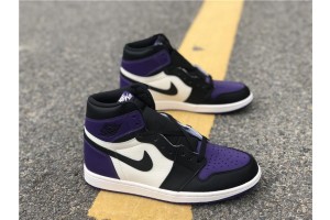 Air Jordan 1 Retro High OG "Court Purple" 555088-501