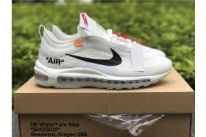 OFF WHITE x Nike Air Max 97 White AJ4585-100 (OW-0003)