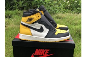 Air Jordan 1 Retro High OG "Yellow Toe" AR1020-700 (AJ-N015)