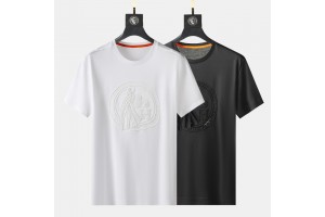 Hermès Short Sleeve T-Shirt Black/White