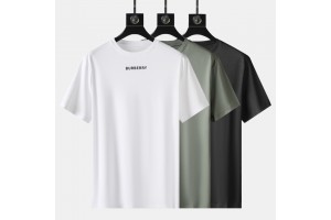 Burberry Short Sleeve T-Shirt Black/Green/White