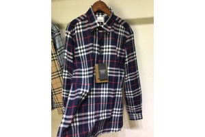 Burberry Shirt Navy Blue