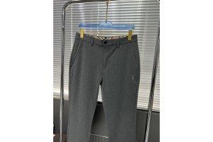 Burberry Trousers Black Grey